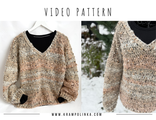 Crochet sweater pattern