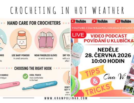 crocheting in hot weather