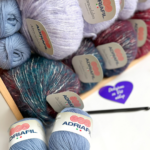 Adriafil yarns ready for autumn crochet.