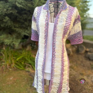 Finished crochet summer shirt and tunic