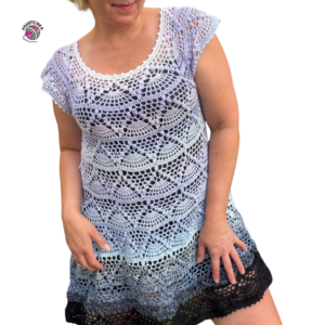 Wearing my handmade Rosa Lace Dress – a light and versatile piece for year-round styling.