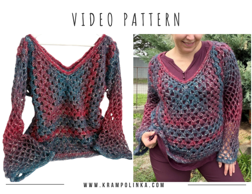 Crochet fast zucchero sweater